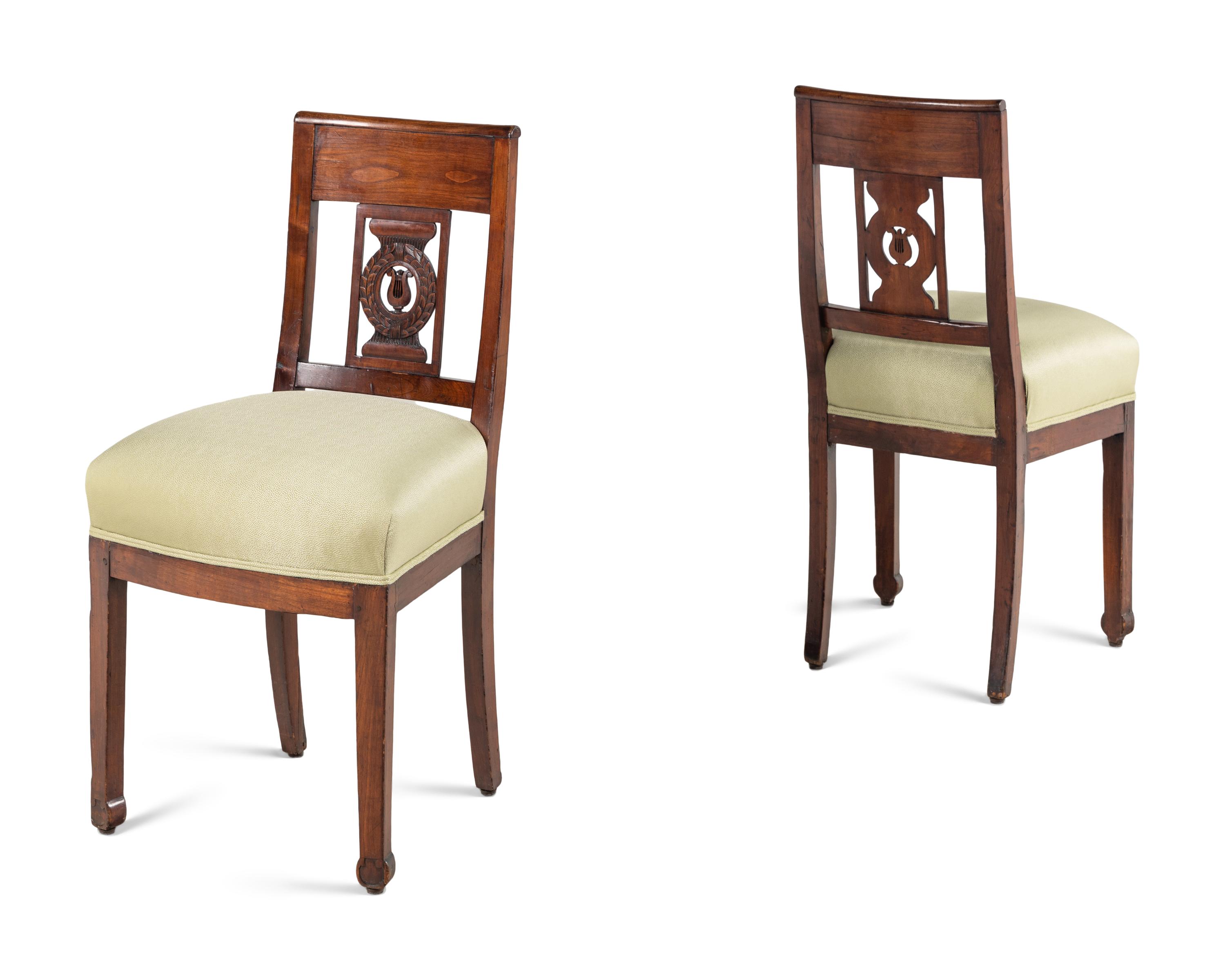 A Pair of Side Chairs