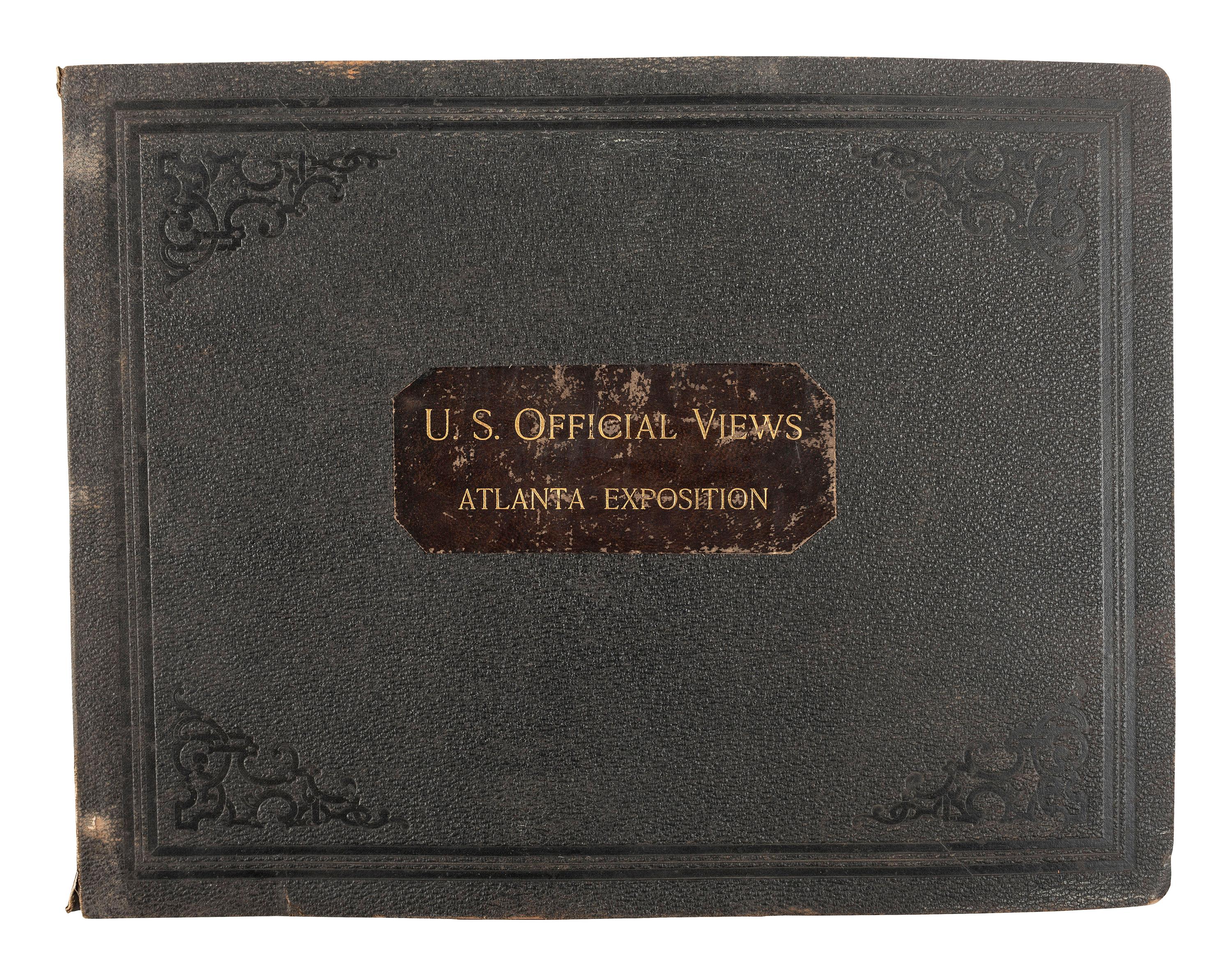 [EARLY PHOTOGRAPHY]. DODGE, Charles Richards, photographer. Official views of the United States Government Exhibits with Principal Buildings at the Cotton States and International Exposition held at Atlanta, Georgia, 1895 .