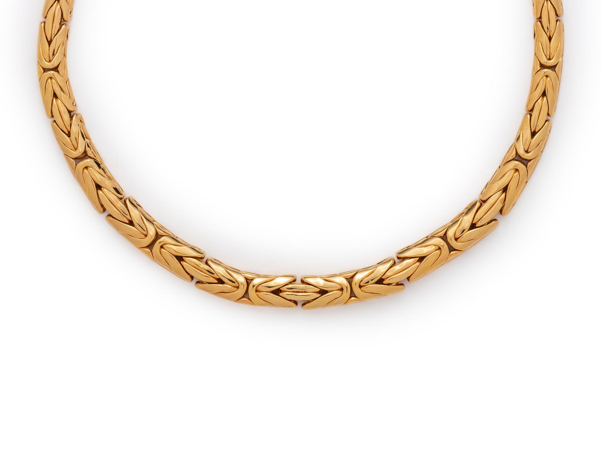 YELLOW GOLD NECKLACE