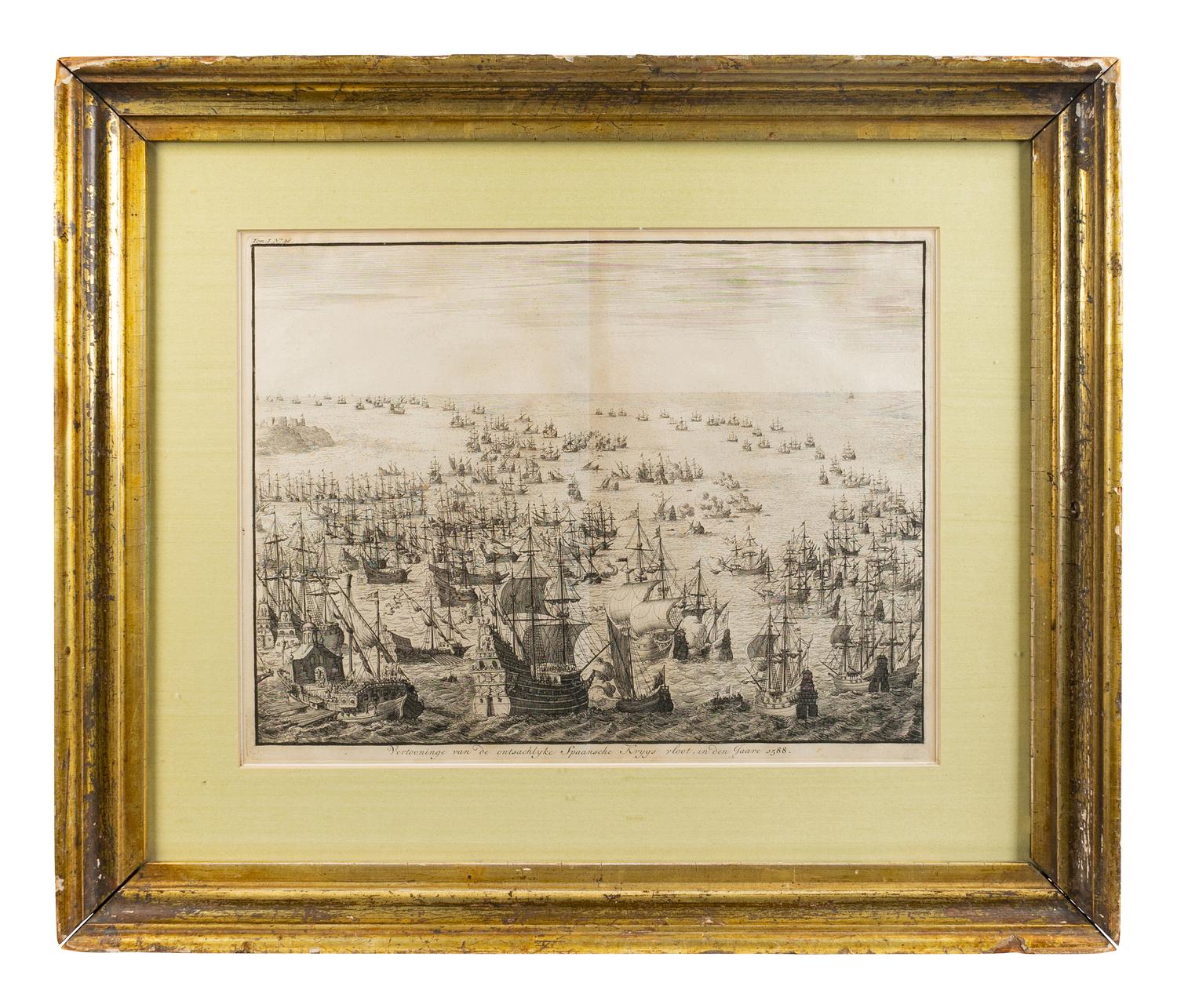 Two Dutch Copper Plate Engravings