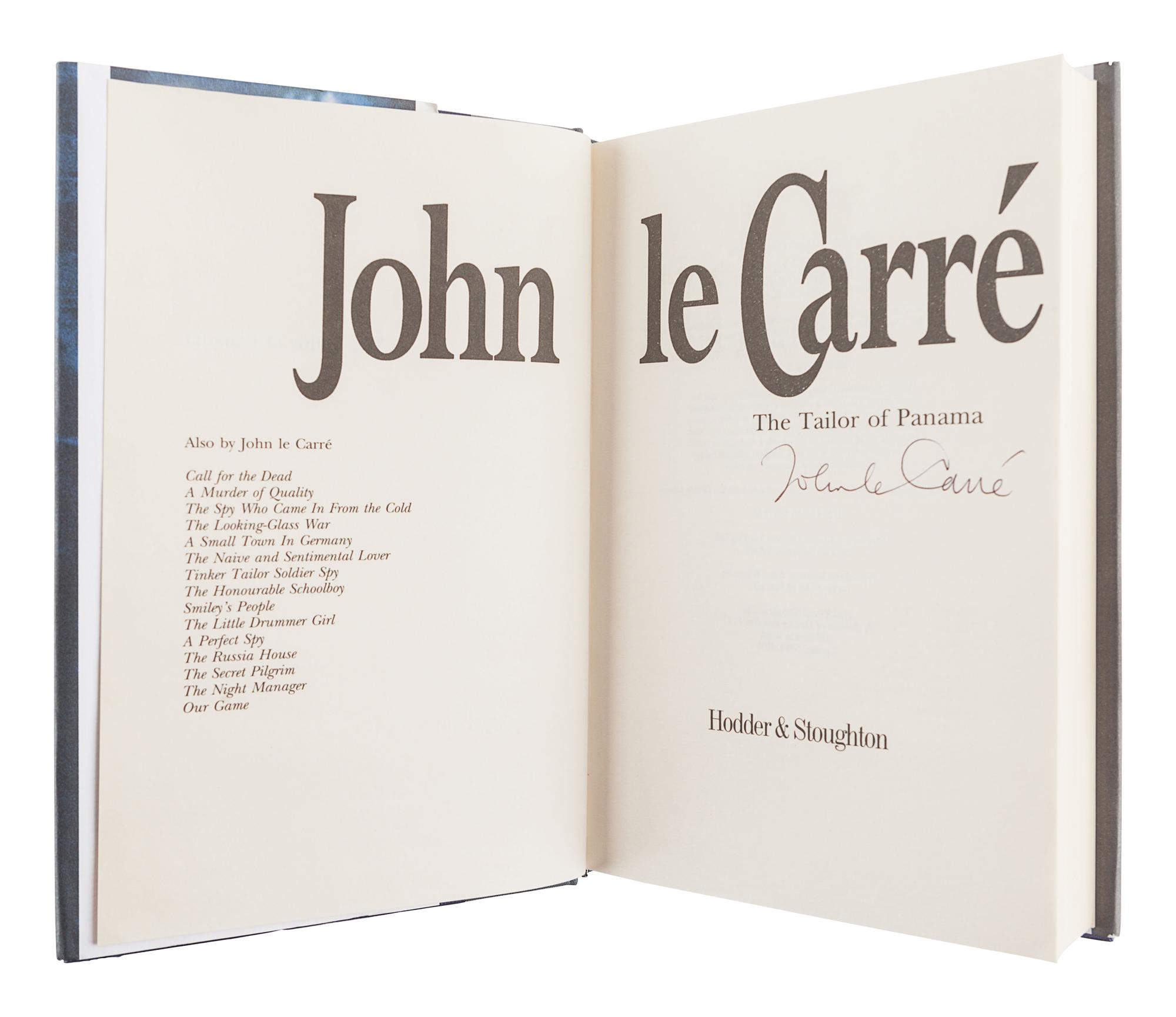 LE CARRÉ, John (1931-2020). A group of 6 works by Le Carré, comprising: