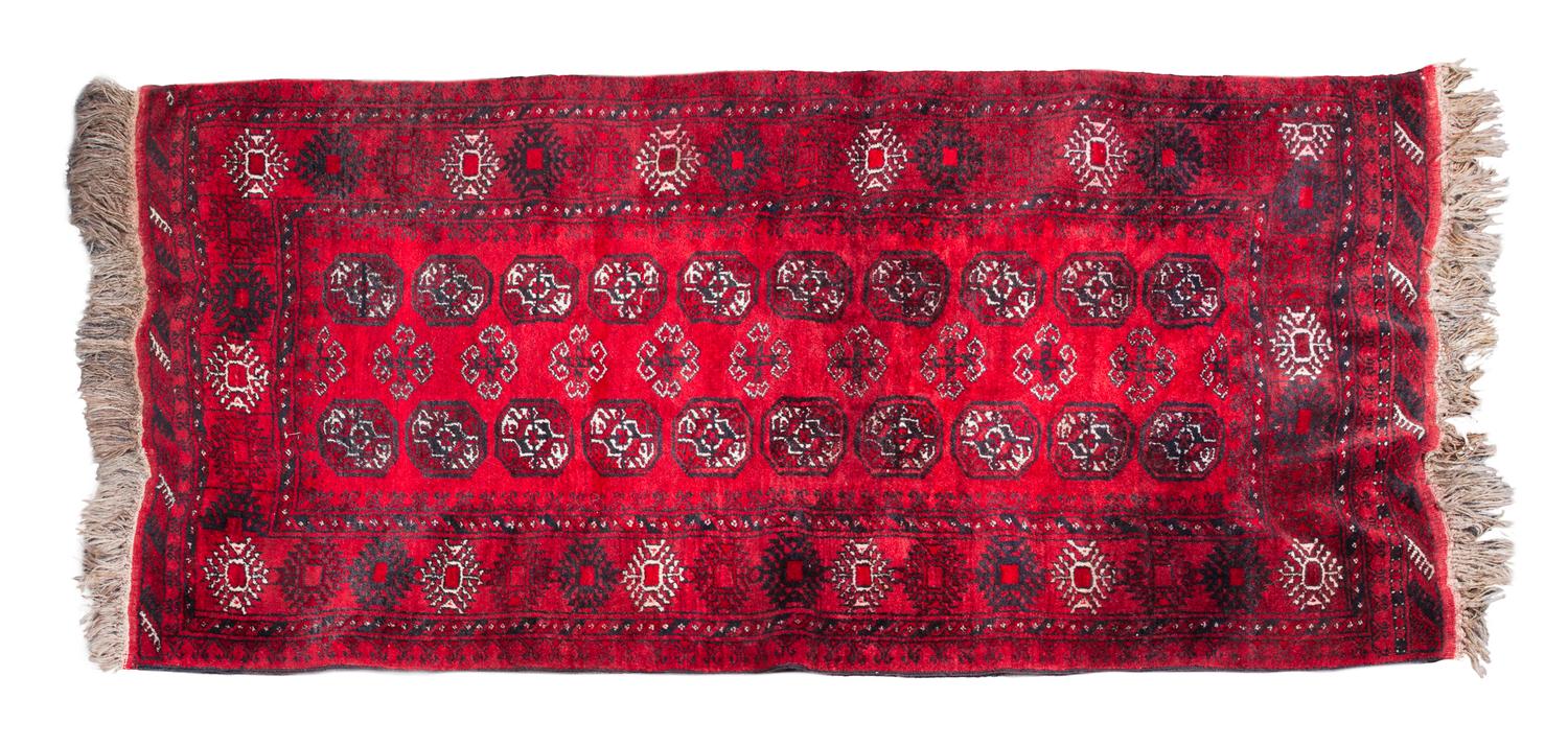A Boukara Wool Rug 6 feet 4 inches x 3 feet 4 inches. — 2ND HALF 20TH CENTURY