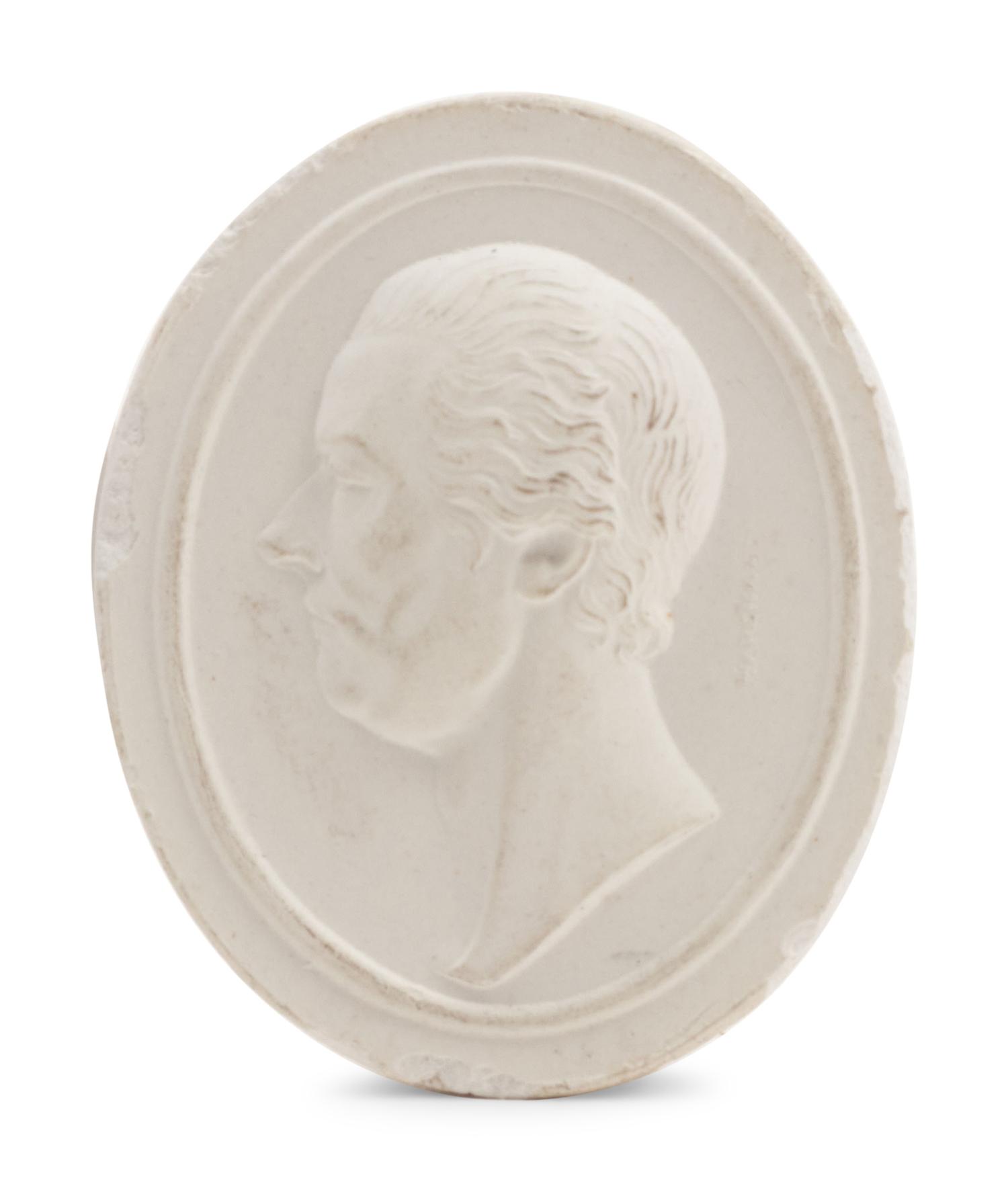 A Glass Intaglio of William Pitt by Nathaniel Marchant (English, 1739-1816)