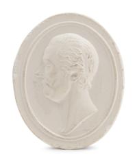 A Glass Intaglio of William Pitt by Nathaniel Marchant (English, 1739-1816)