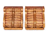 A Pair of Giltwood Wall Brackets