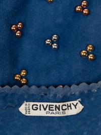 Givenchy Haute Couture Studded Suede Vest, 1970s