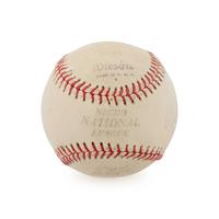 A Cy Young Signed Autograph Baseball (Beckett Authentication Services Letter)