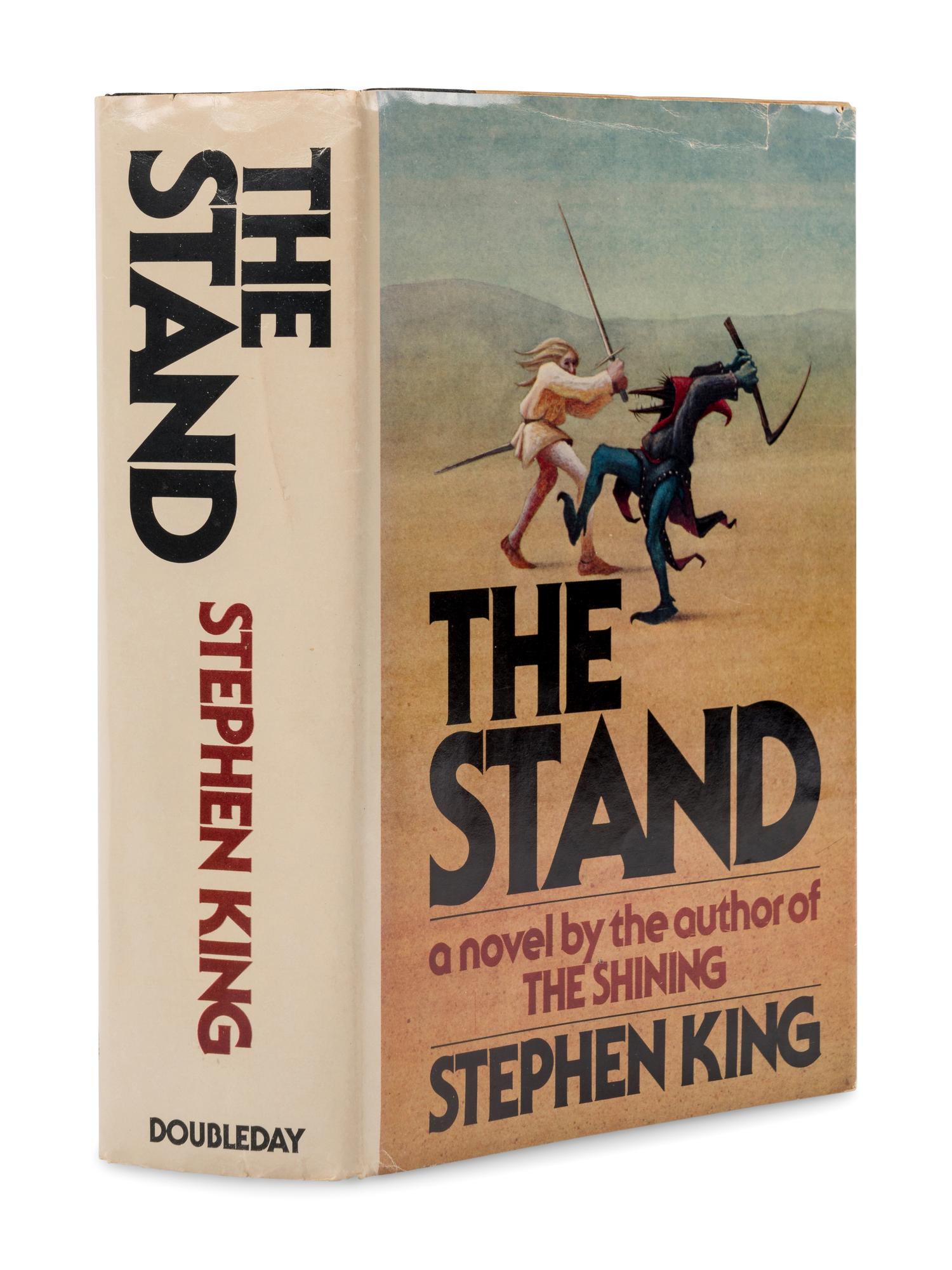 KING, Stephen (b. 1947). The Stand. Garden City: Doubleday & Company, 1978.