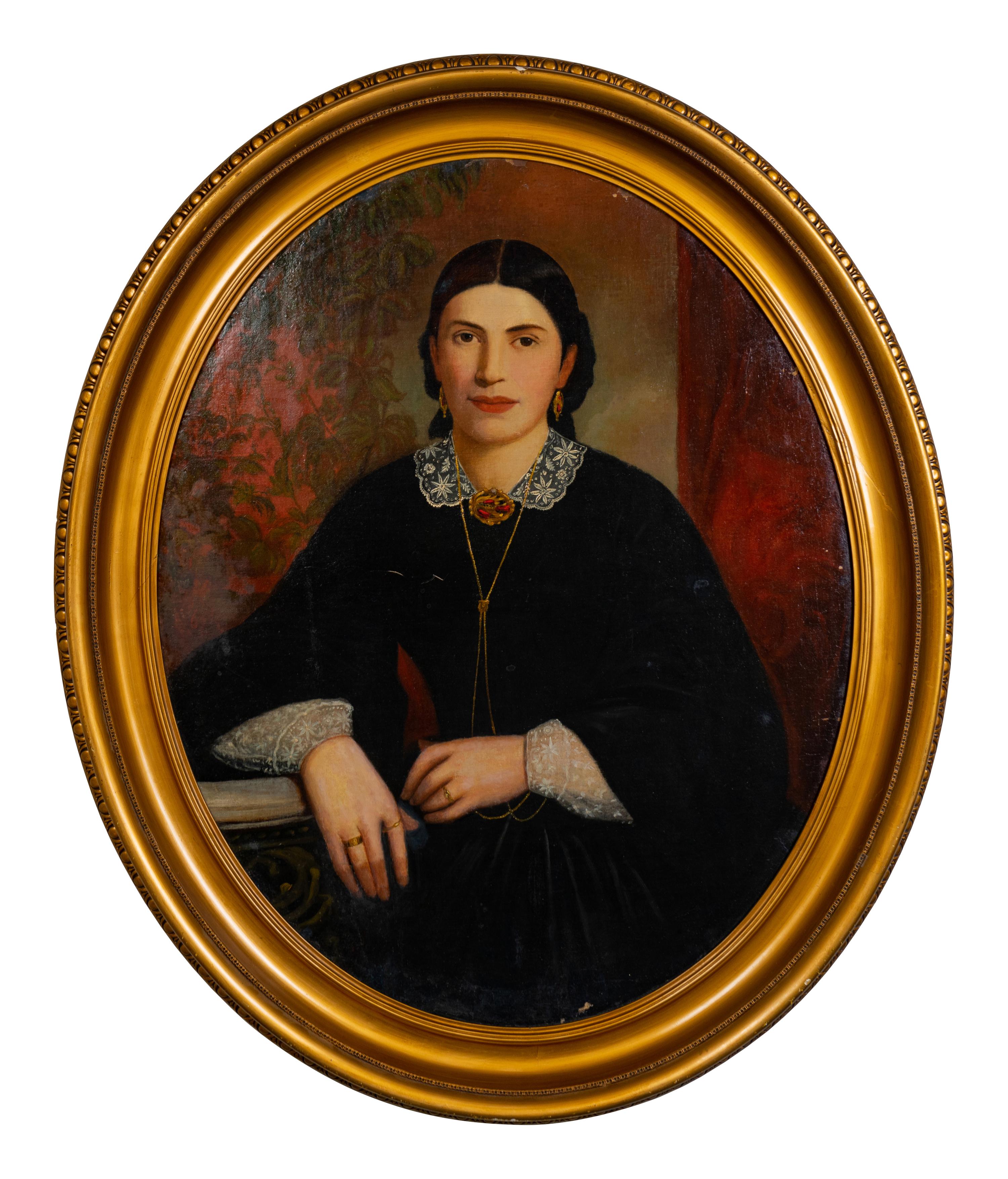 A Spanish Colonial Portrait of a Woman