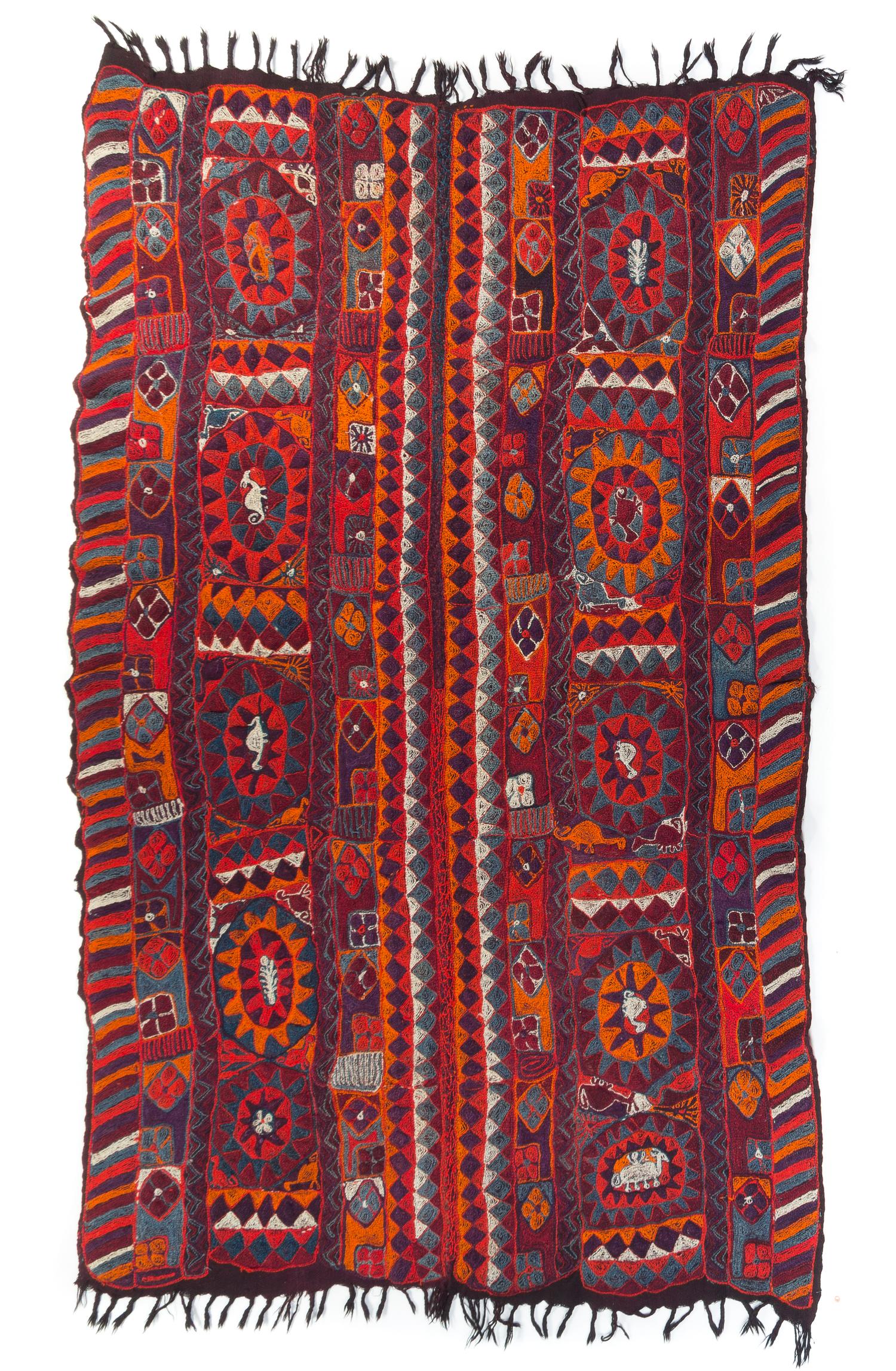 A Kurdish Flatweave Rug 5 x 8 feet. — IRAQ, 20TH CENTURY
