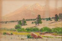 Long's Peak from Estes Park, Summer Afternoon
