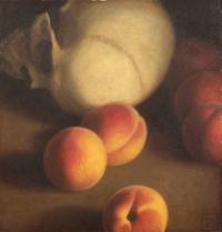 Small Vanitas (Still Life with Peaches and a Gourd) , 1992