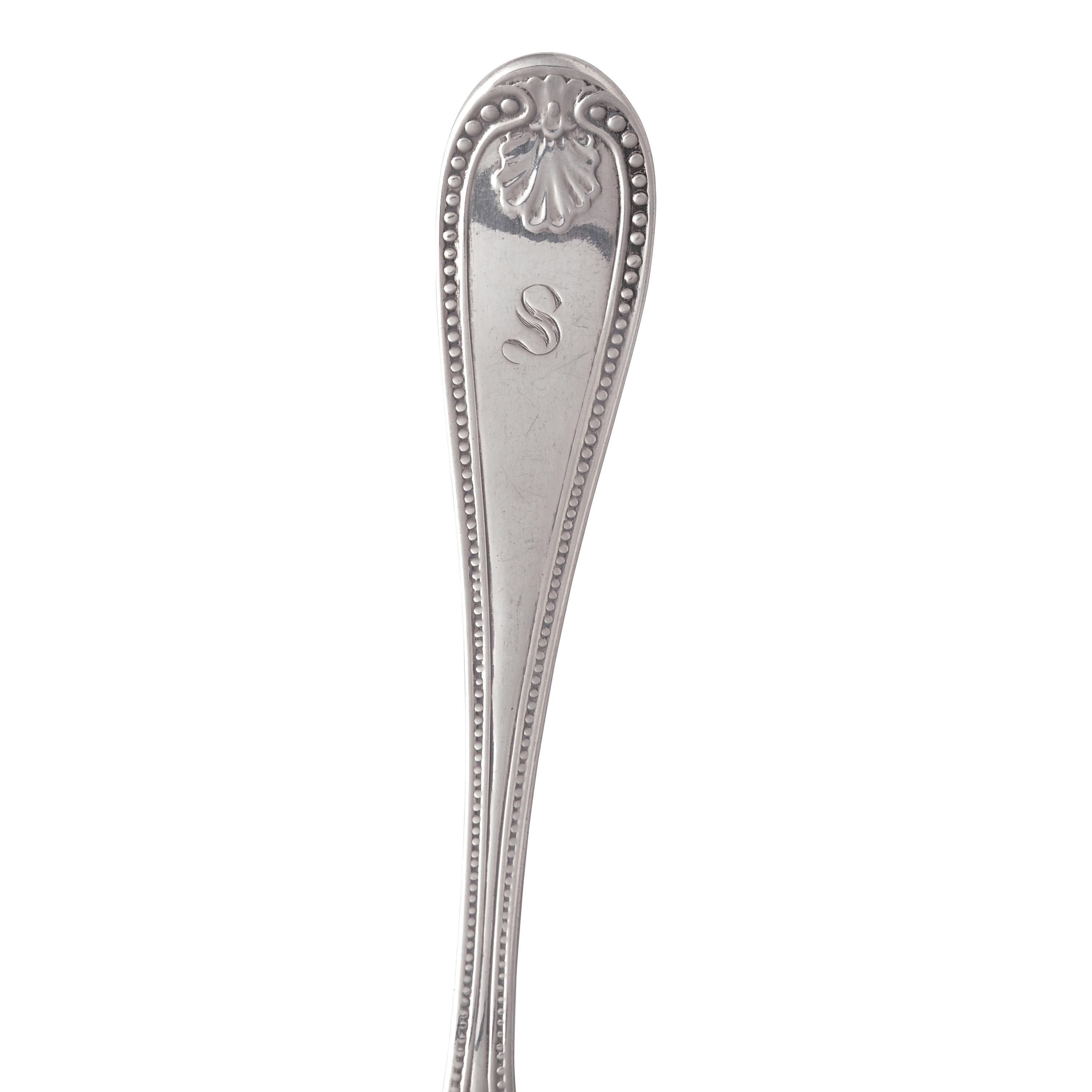 A Group of Twelve Coin Silver Teaspoons