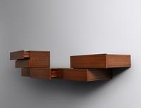 Postmodern Floating Wall Console
