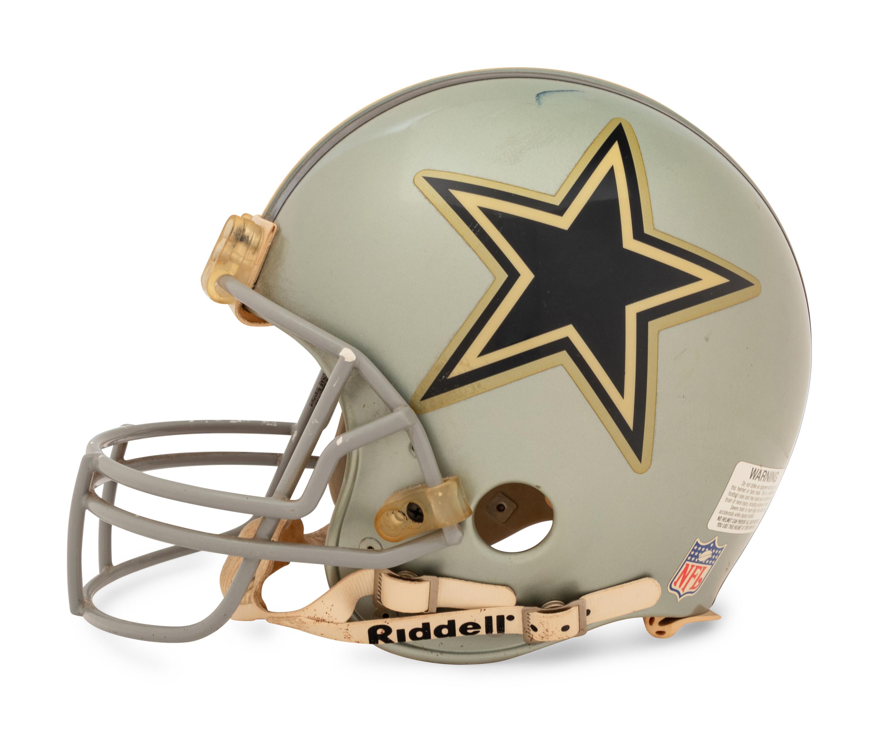 A Riddell Dallas Cowboys Helmet Formerly Displayed at Mike Ditka’s Restaurant.