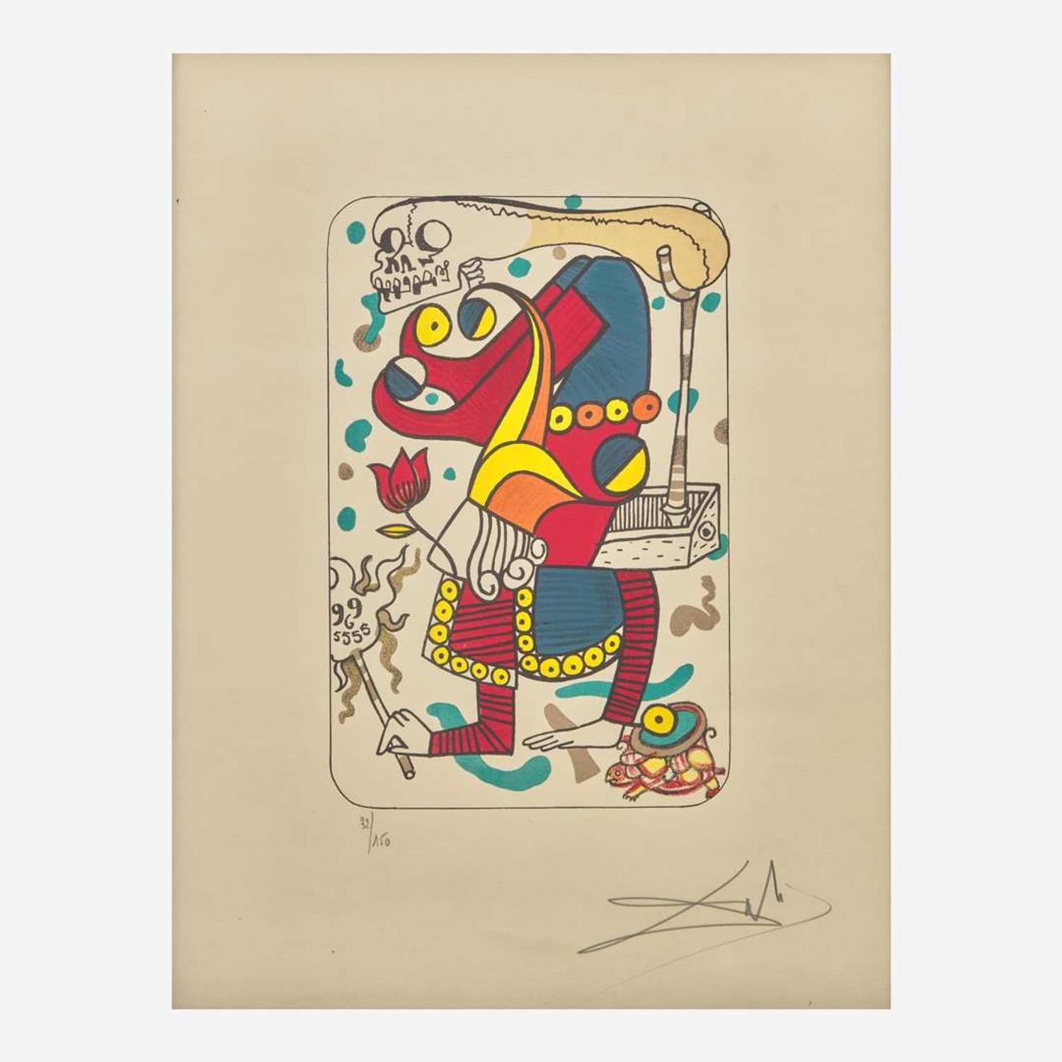 Salvador Dalí (Spanish, 1904-1989) Joker