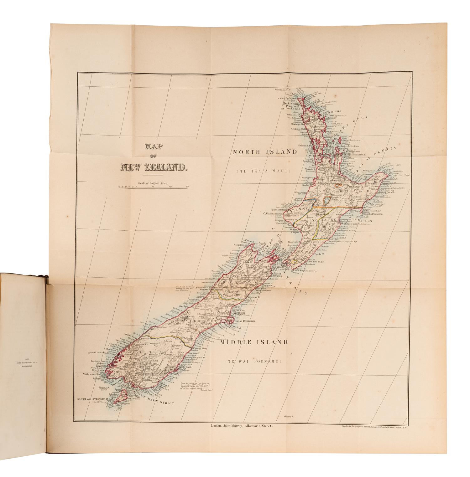 [EXPLORATION -- AUSTRALIA & NEW ZEALAND]. A group of 3 works, including: