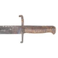 Confederate Saber Bayonet & Scabbard Attributed to Leech & Rigdon with Cook & Brother Style Hilt