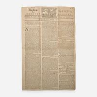 [Americana] [Revere, Paul] The Boston-Gazette, And Country Journal