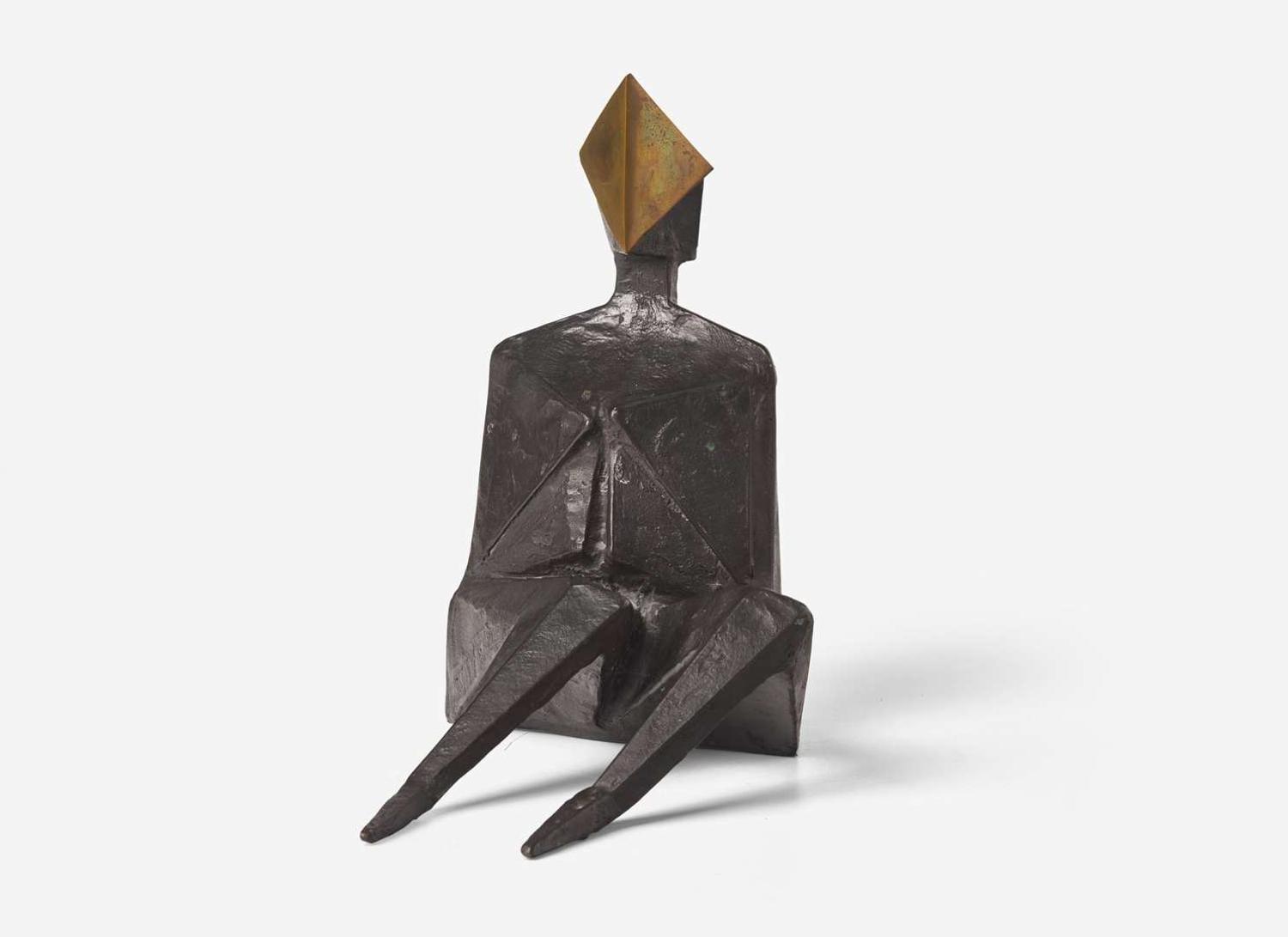 Maquette II Diamond (2 Figures) , conceived 1984