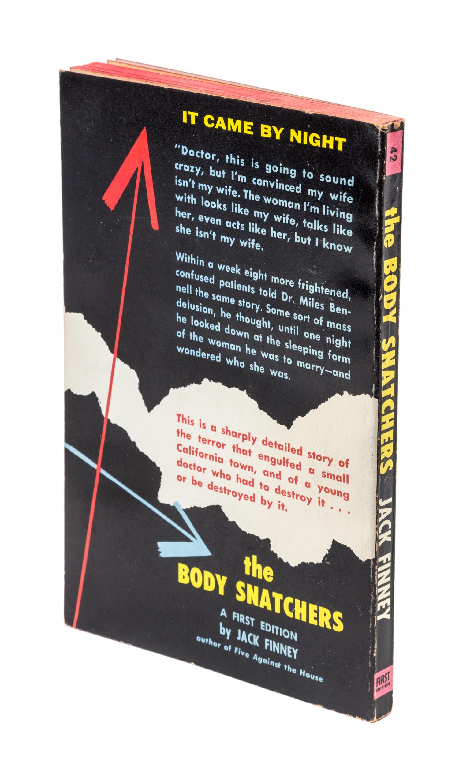 FINNEY, JACK (1911-1995). The Body Snatchers. New York: Dell Publishing Company, 1955. FIRST EDITION.