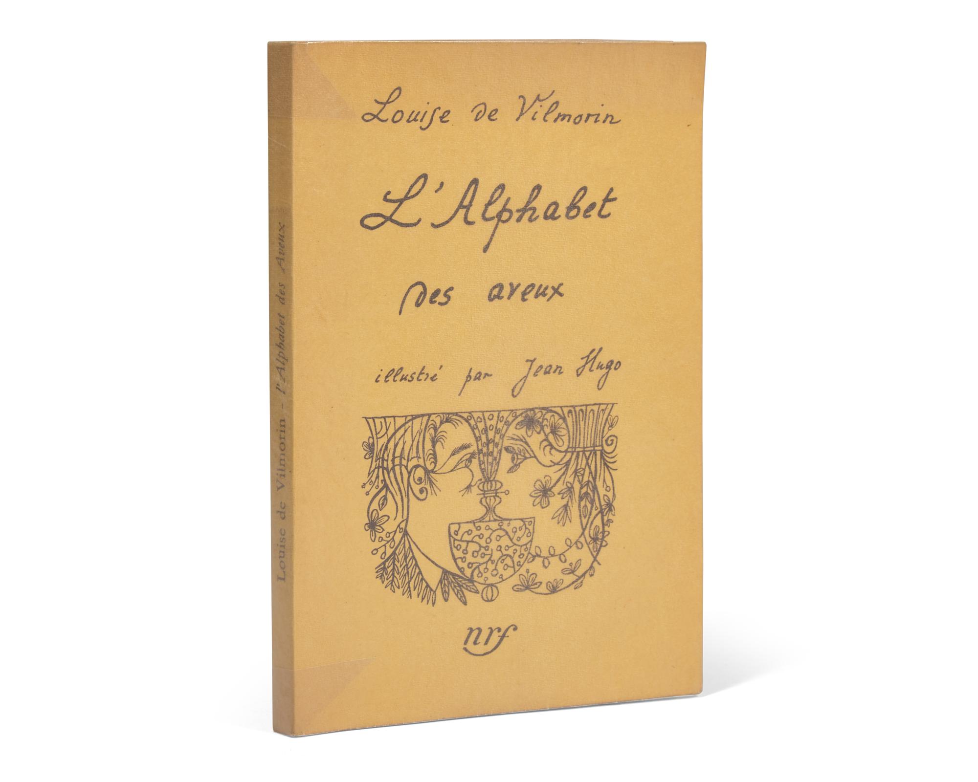 [Art] [Hugo, Jean] Vilmorin, Louise de. L'Alphabet des aveux