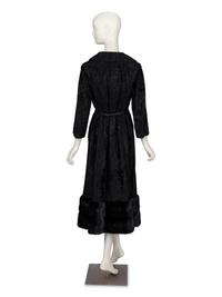 A Broadtail and Mink Coat