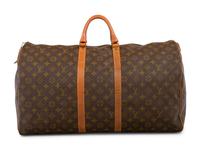 Louis Vuitton Monogram Keepall 55 Duffle Bag