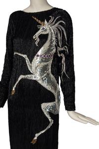 Bob Mackie Beaded Gown, 1980s