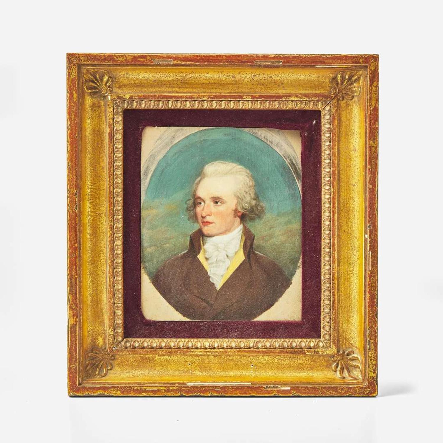 After John Trumbull (1756-1843) Portrait of a Gentleman