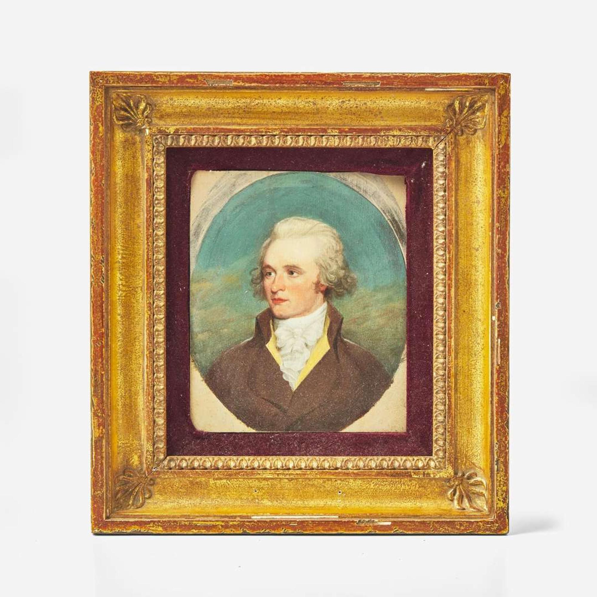 After John Trumbull (1756-1843) Portrait of a Gentleman