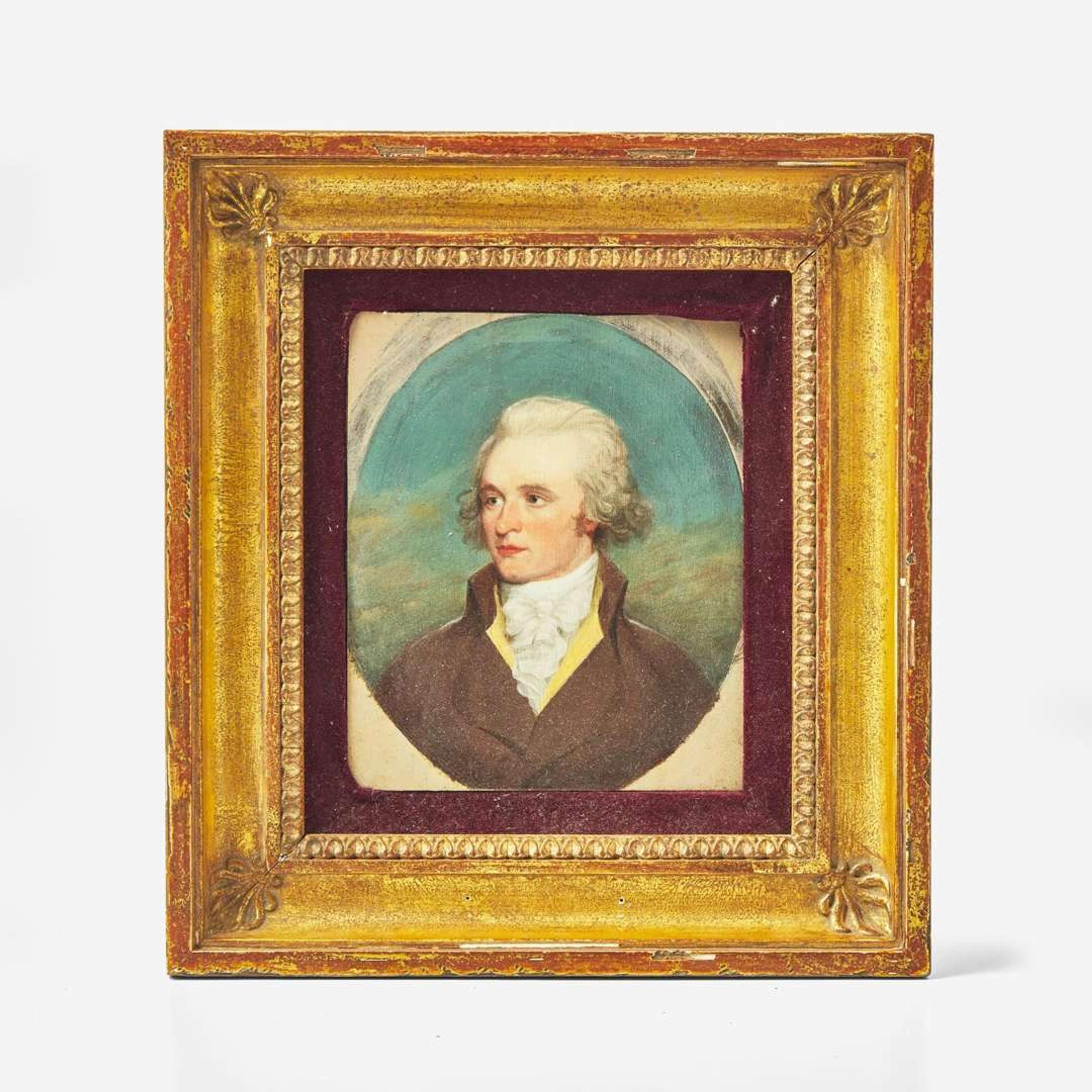 After John Trumbull (1756-1843) Portrait of a Gentleman