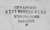 An American Silver Serving Platter, Tiffany & Co., New York, NY, of oval form.