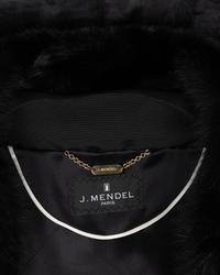 J. Mendel Sheered Lambskin and Fox Fur Coat