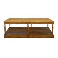 A Painted Store Counter 94" W x 53" D x 30.5" H — Italy, Circa 1900