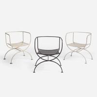 Vladimir Kagan (American, 1927-2016) Group of Three Savonarola Chairs, Kagan-Dreyfuss, Inc., USA, circa 1950