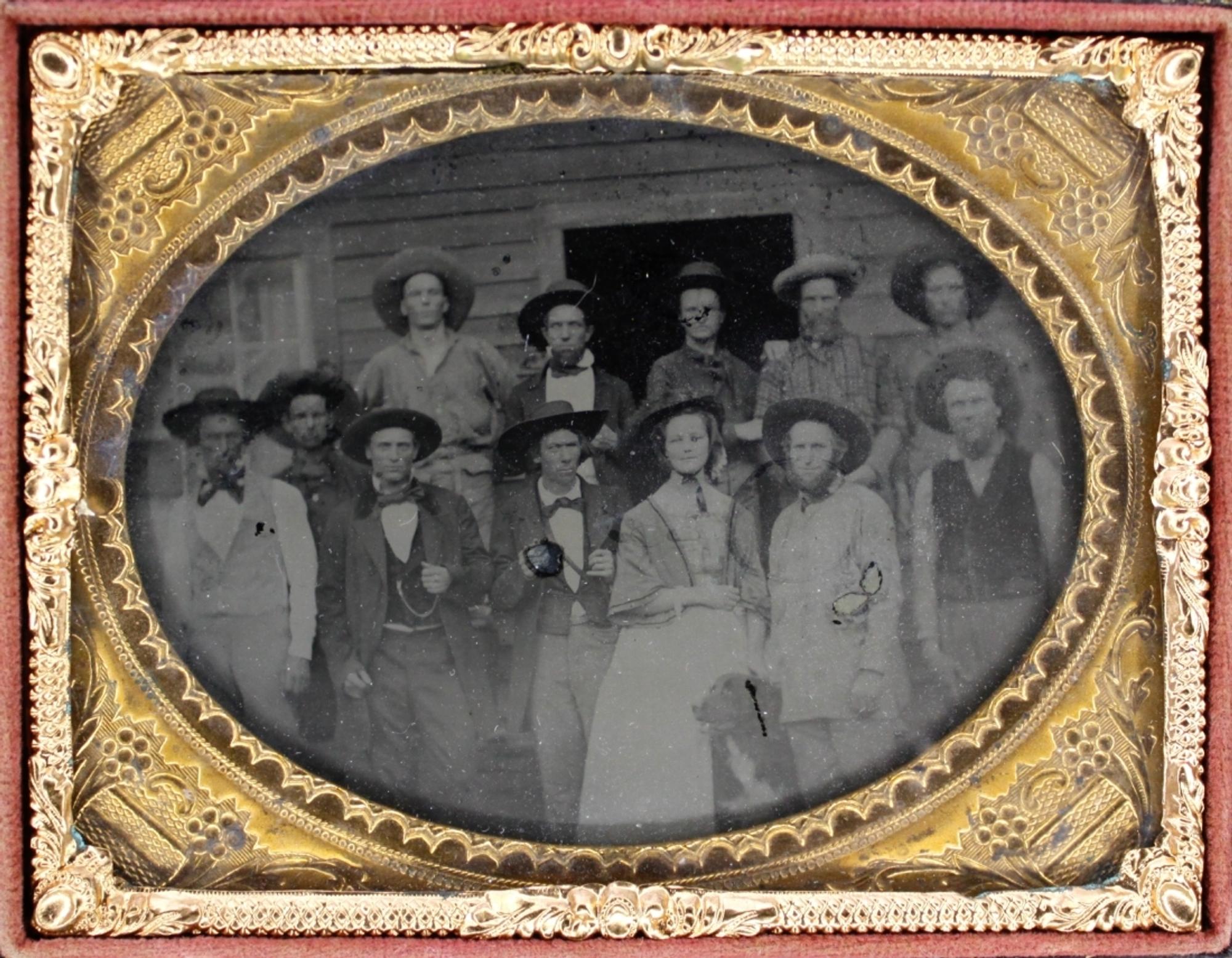 [Ambrotype] A Rustic Outdoor Portrait