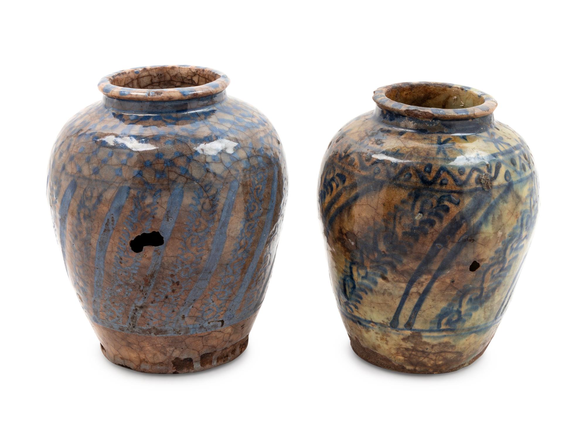 Two Syrian Pottery Jars