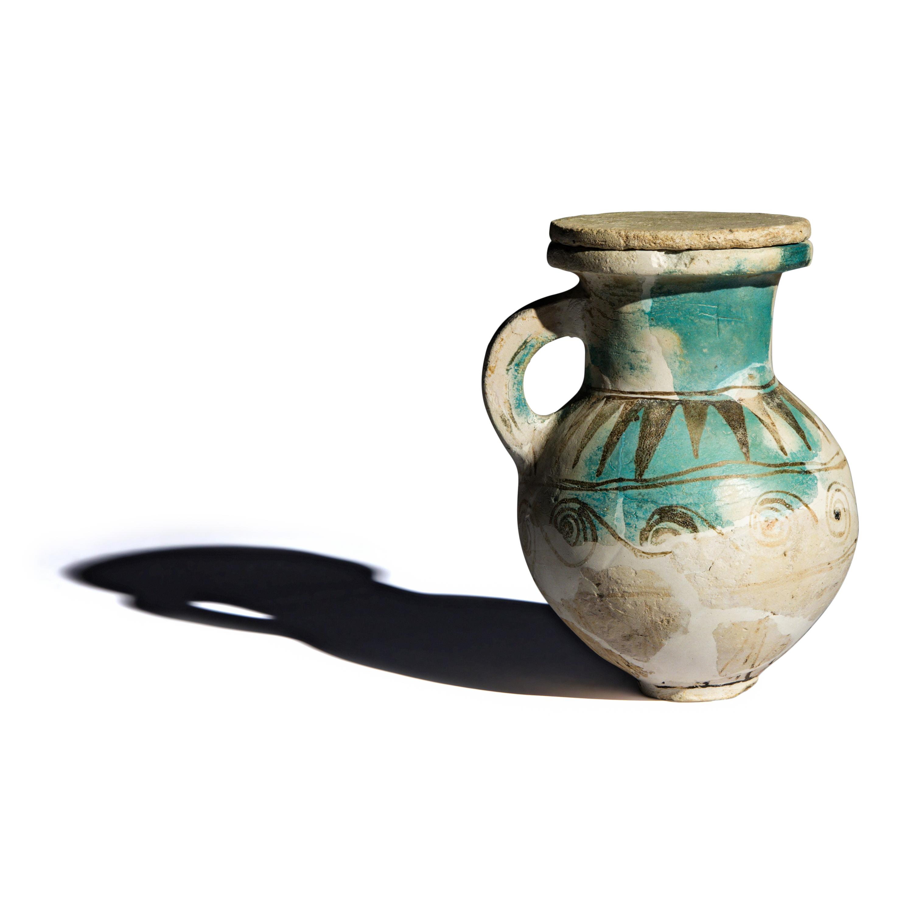 An Egyptian Faience Jug