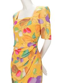 Four Designer Dresses: One Hanae Mori, Two Ungaro, One Givenchy, 1980-90s