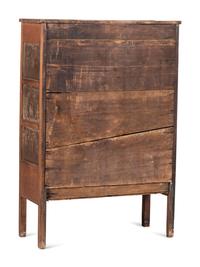 A Walnut Pie Safe with Punched Tin Panels