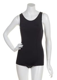 A Chanel Black Swimsuit Ensemble, Size 40, pant size 38.
