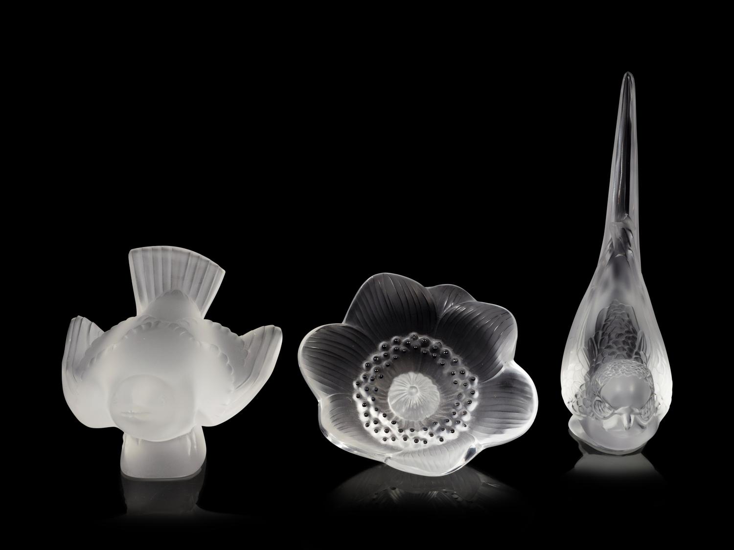 Three Lalique Articles