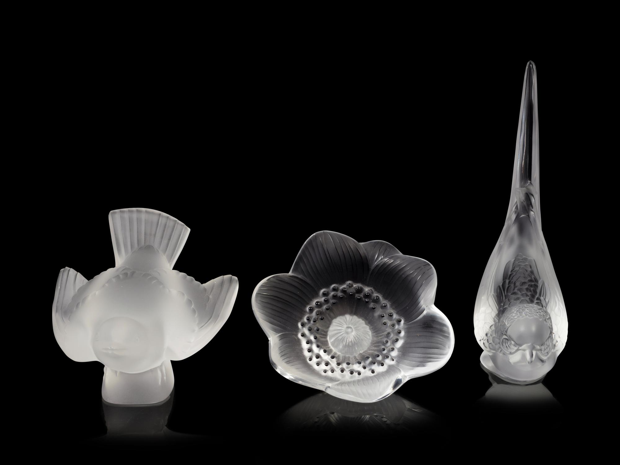 Three Lalique Articles