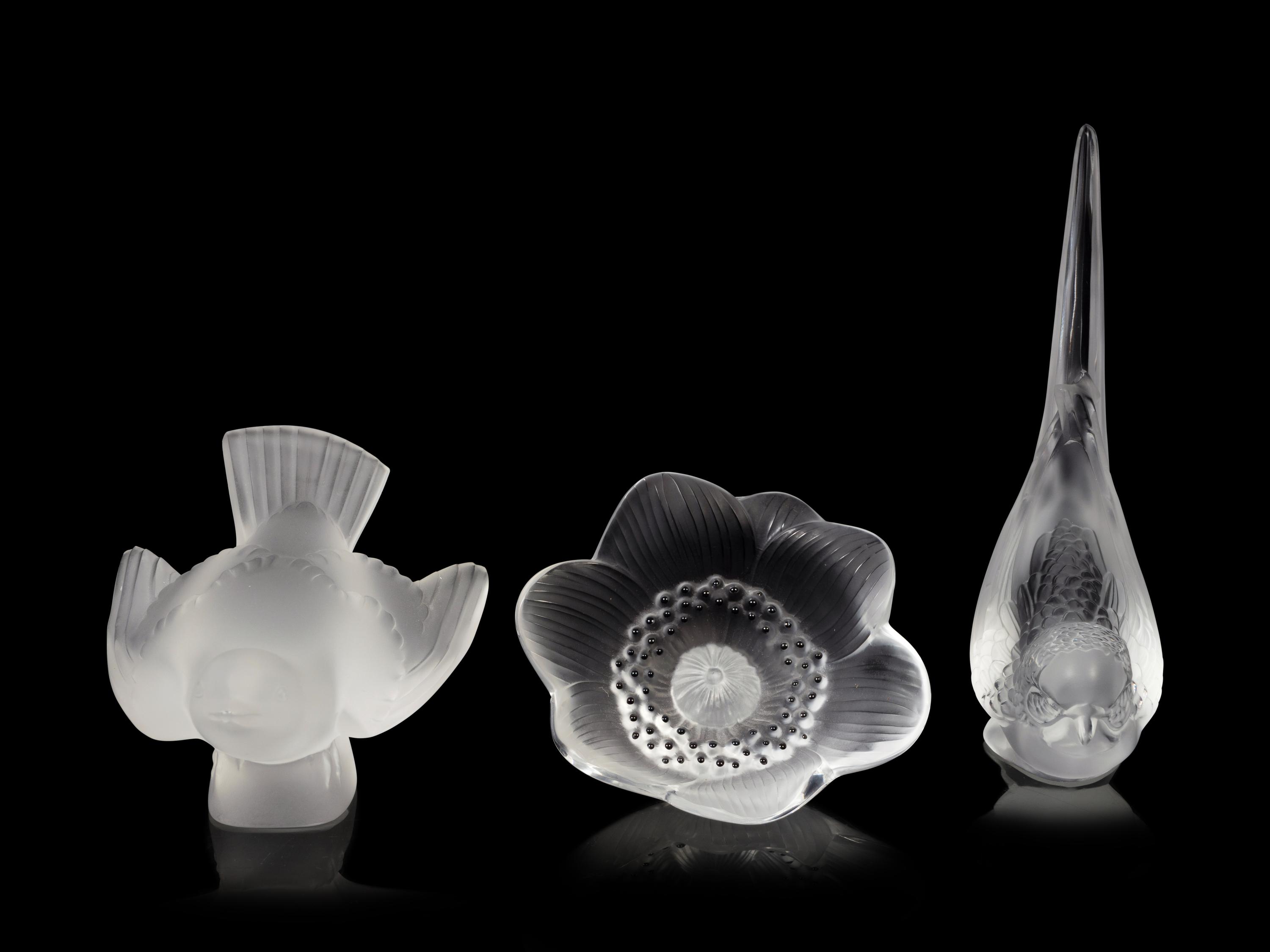 Three Lalique Articles