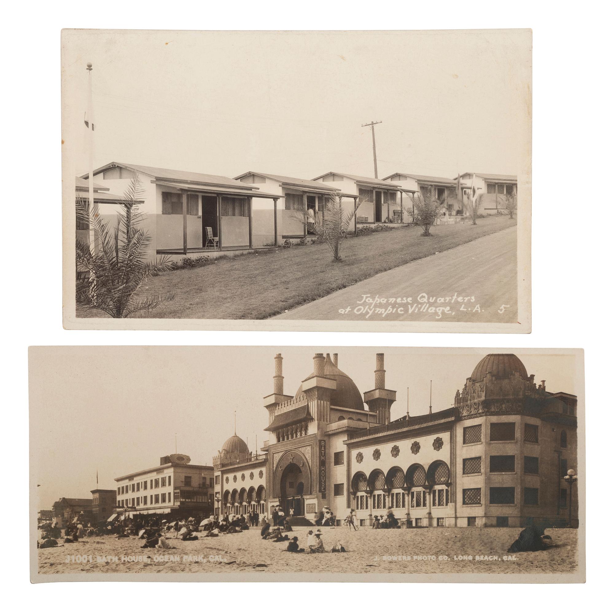 [CALIFORNIA]. A group of over 120 RPPCs & photographs of Southern California incl. Los Angeles.