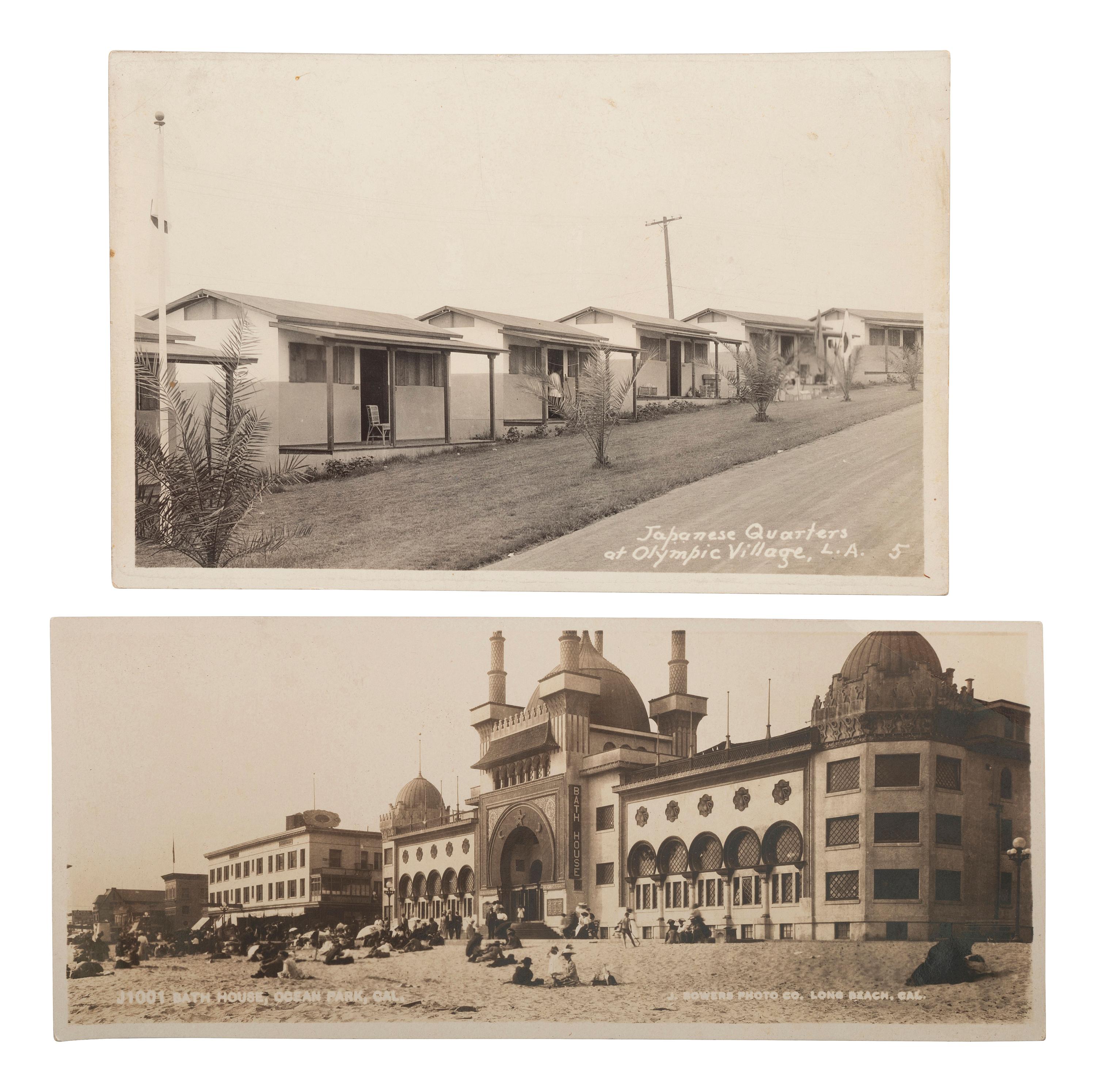 [CALIFORNIA]. A group of over 120 RPPCs & photographs of Southern California incl. Los Angeles.