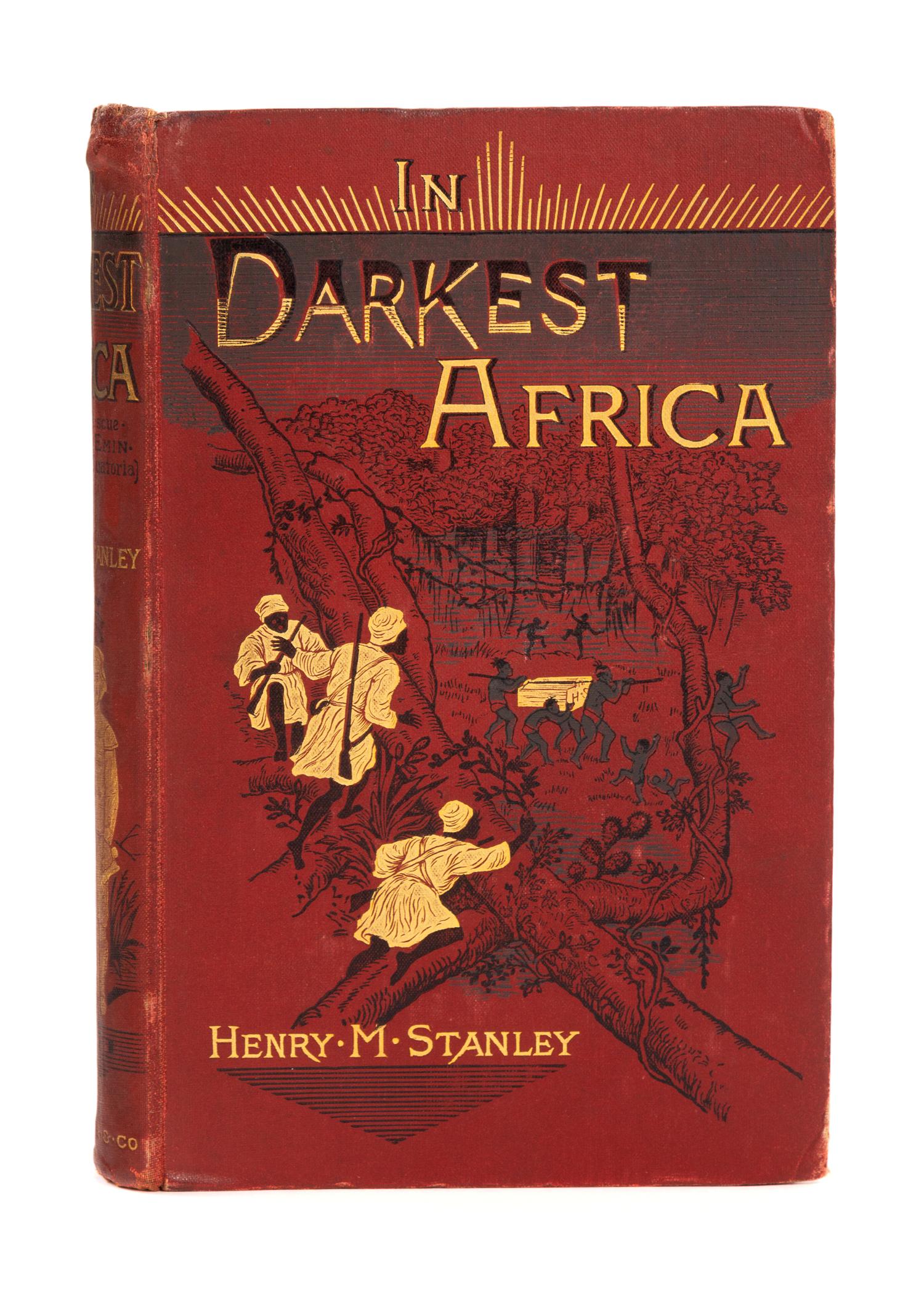 STANLEY, Henry Morton, Sir (1841-1904). The Congo and the Founding of its Free State. New York: Harper & Bros., 1885. 2 volumes, 8vo. E