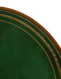 An Edwardian Painted Satinwood Flip-Top Game Table