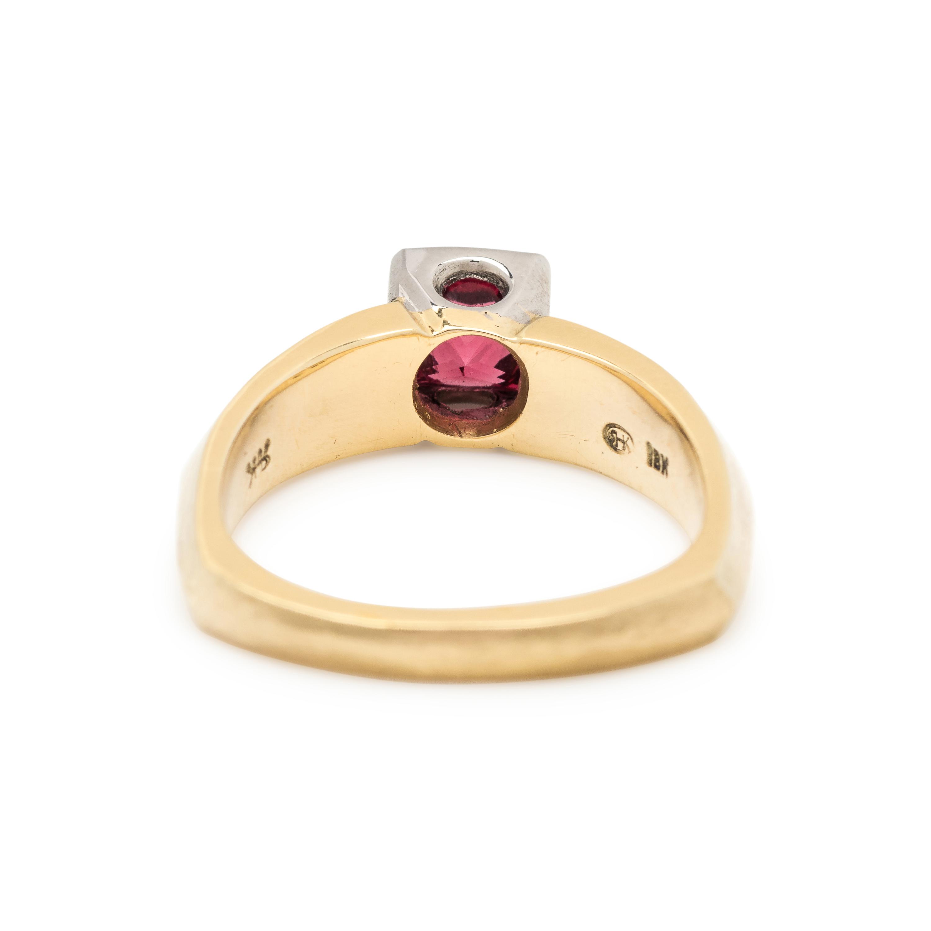 RICHARD KIMBALL, PINK SPINEL RING